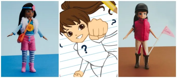 It’s a bird, it’s a plane, it’s a girl doll in a superhero costume that you design.