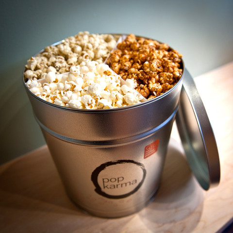 Pop Karma organic gourmet popcorn gifts