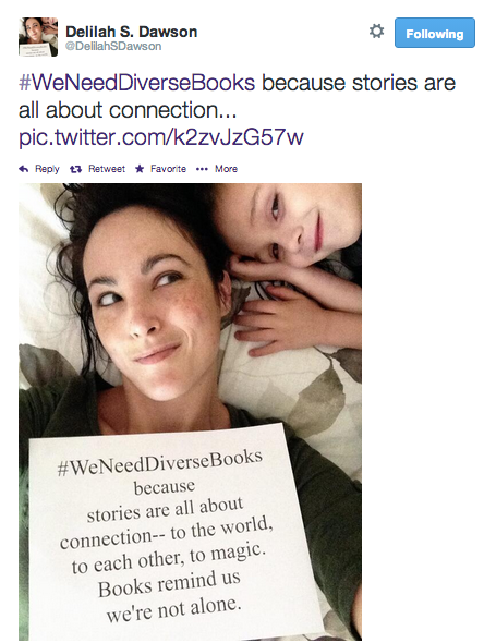 #weneeddiversebooks - @delilahsdawson