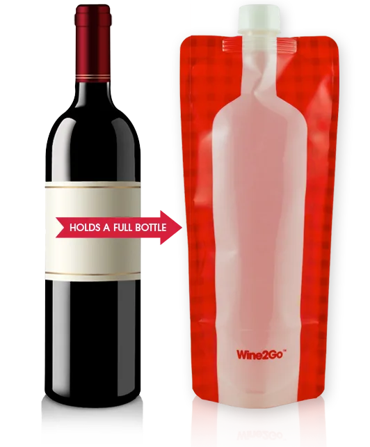 Wine2Go Plastic Wine Bottles and portable wine bags | Cool Mom Picks