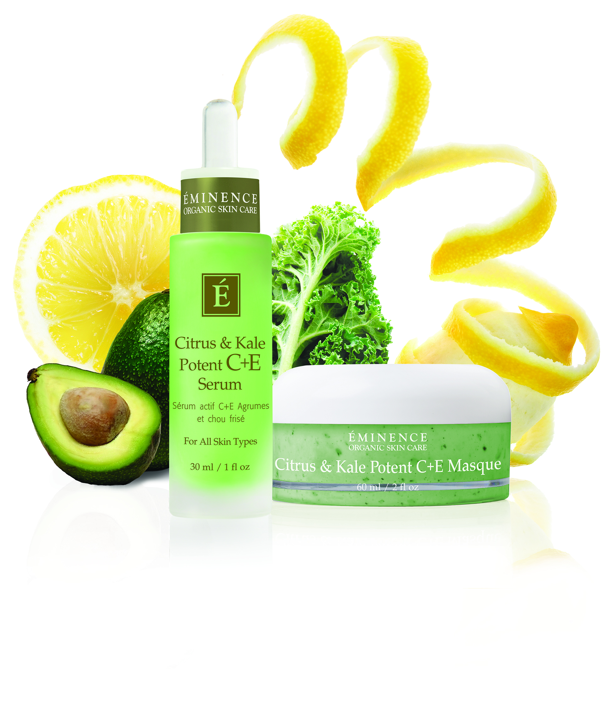 Kale for your face? New Eminence Organics skin care products are a new way to get your greens.