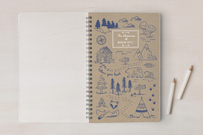 Camp care package gift ideas: Custom camp journal