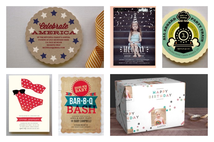 The coolest custom invitations for all kinds of summer parties. Even better, they’re on sale.