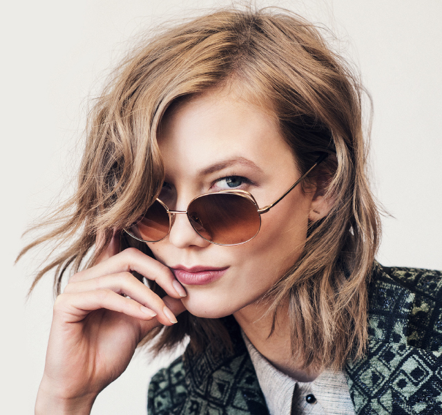 Karlie Kloss and Warby Parker sunglasses = Cool shades for a cause