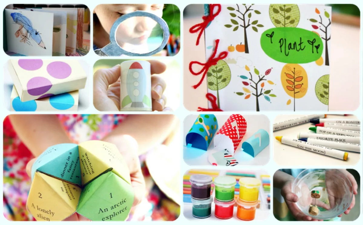 Alphabet Glue free ezine offers crafts for kids all based on books