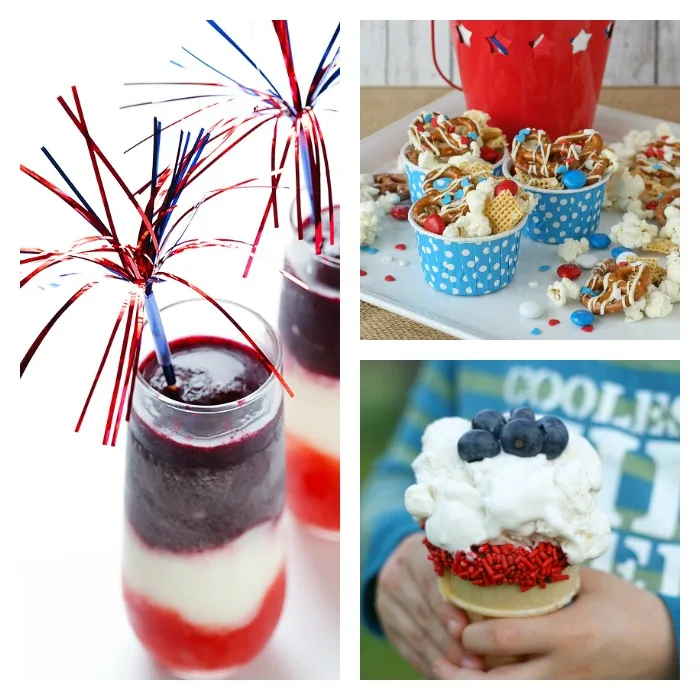 July 4th party ideas: Easy red, white and blue recipes on Cool Mom Picks