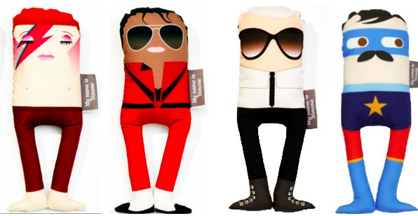 Pop culture dolls: Ridiculously hip, surprisingly cuddly.