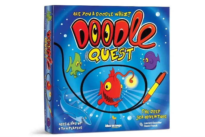 Doodle Quest game for kids | review at coolmompicks.com