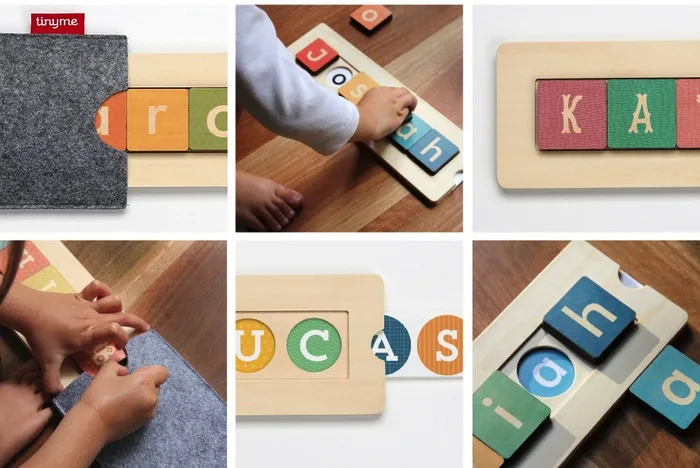 Best Gifts for a Two-Year-Old: TinyMe Name Blocks