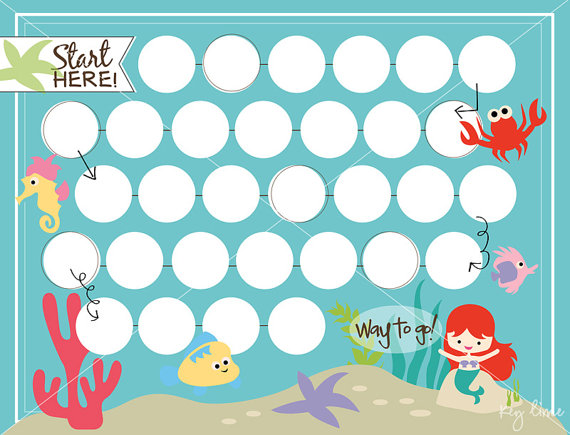 Pattern To Sew Kids Reward Chart JackieFenella