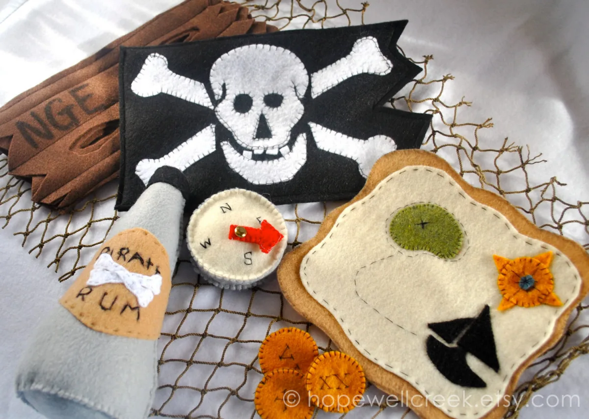 Hopewell Creek pirate toys for Talk Like a Pirate Day