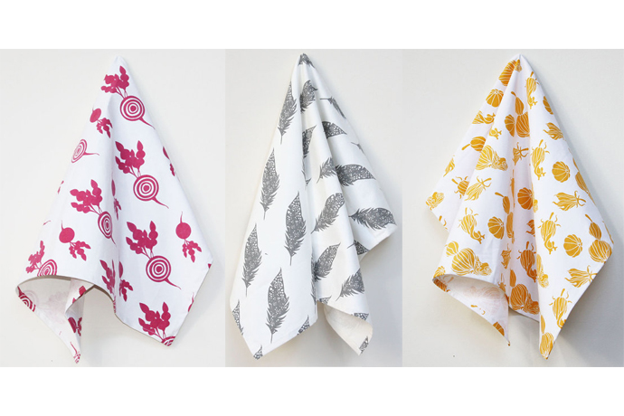 Cool hostess gifts: Handmade tea towels you’ll want to keep for yourself