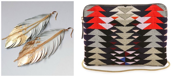 Navajo-inspired accessories with a modern twist: this fall’s big trend