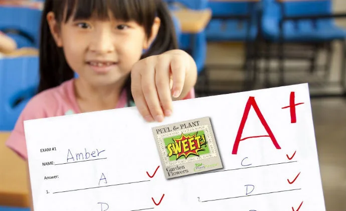 Plant Stamps: Seeded stickers that do more than ruin your car windows (says this mom)