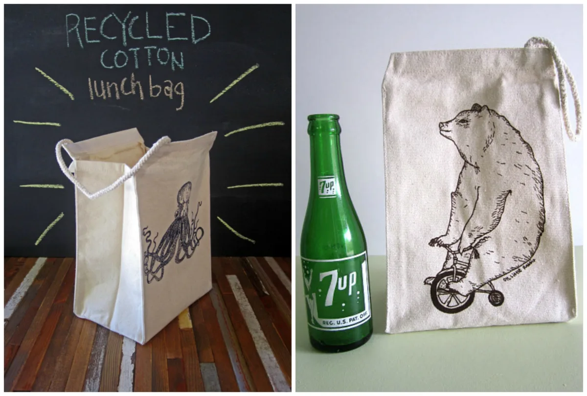 Bringing lunch to school just got cooler with these quirky reusable lunch bags