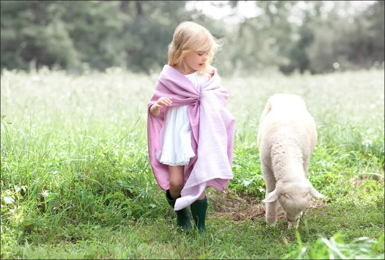 Aden + Anais Pure Merino luxury swaddling blankets | Cool Mom Picks