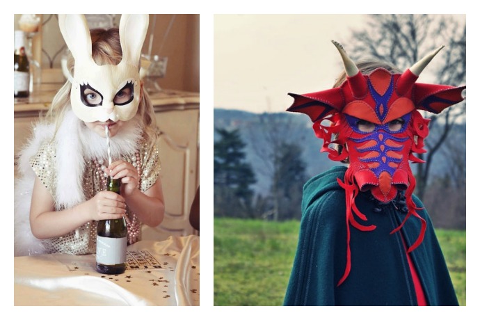 The most impressive handmade Halloween masks on Etsy. Who gets the best candy now?