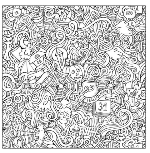 9 fun free printable Halloween coloring pages