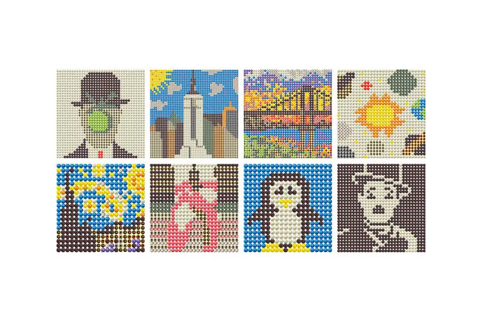 Digital art you can eat. Sweet.