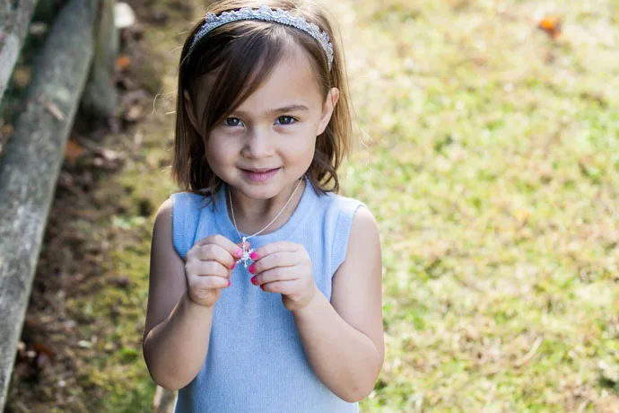 How to create a holiday outfit inspired by Elsa from Disney's Frozen