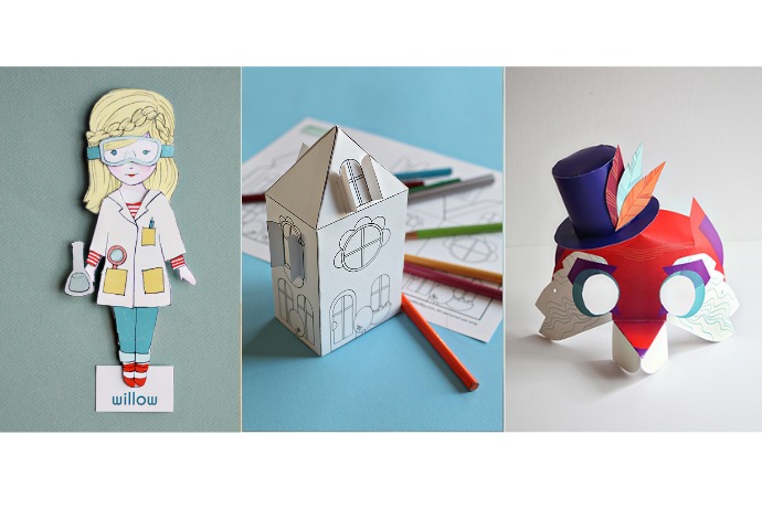 Our new favorite spot for printable toys: Smallful