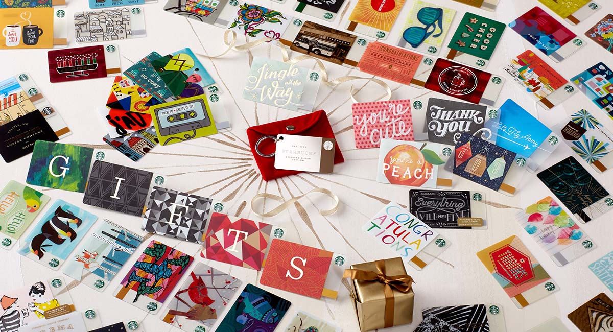 Starbucks Gift Card Designs