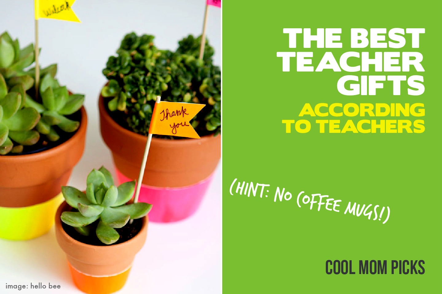 The best teacher gift ideas from people who know: actual teachers.