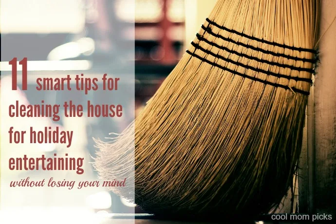 11 tips for cleaning your house for a holiday party