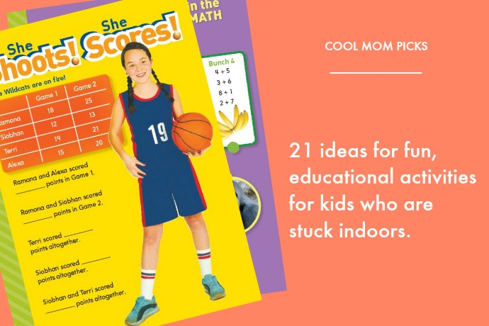 21 interesting, educational indoor activities to keep kids happy when you’re stuck indoors
