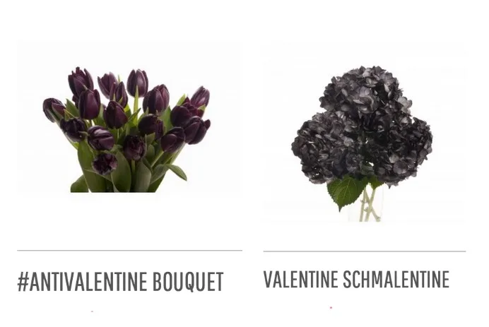 Anti Valentines Day bouquets for all the single ladies