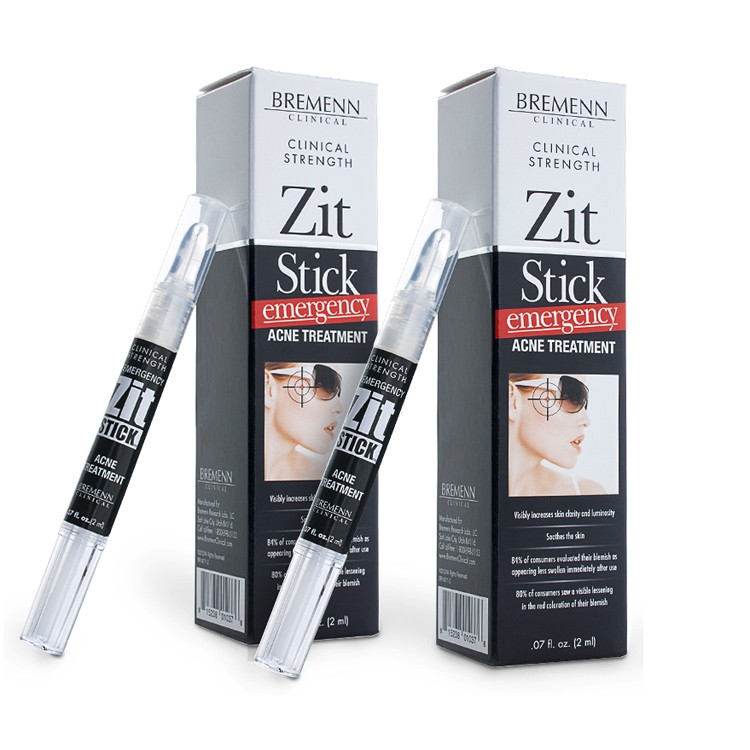 A zit stick that actually works, and fast. Yes, please.