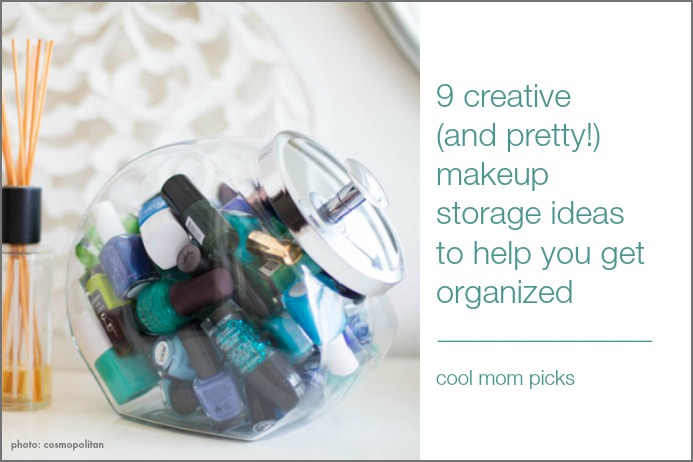 9 creative makeup storage ideas from sushi mats to candy jars