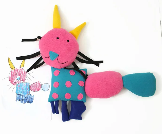 Custom dolls from drawings your kids make | Dolls n All