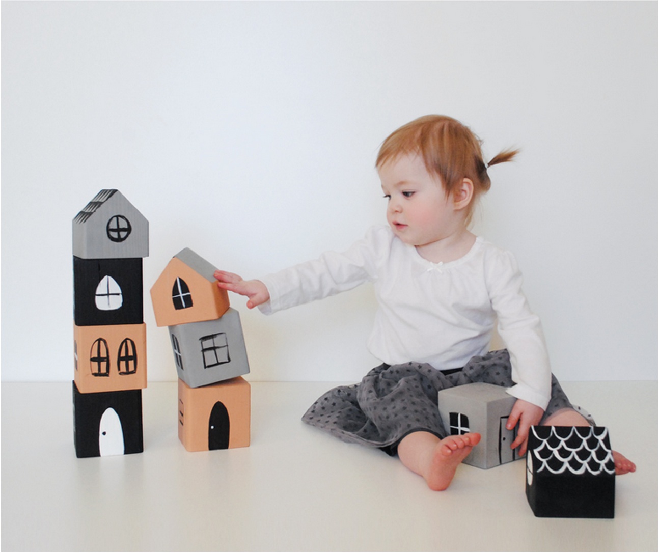 6 wooden blocks crafts to make those old toddler toys new and fun again