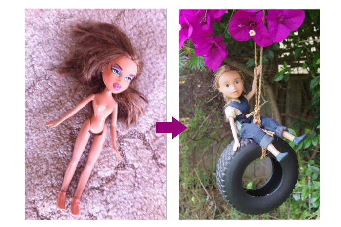 Tree Change Dolls: Turning trash (i.e. Bratz Dolls) into treasure.