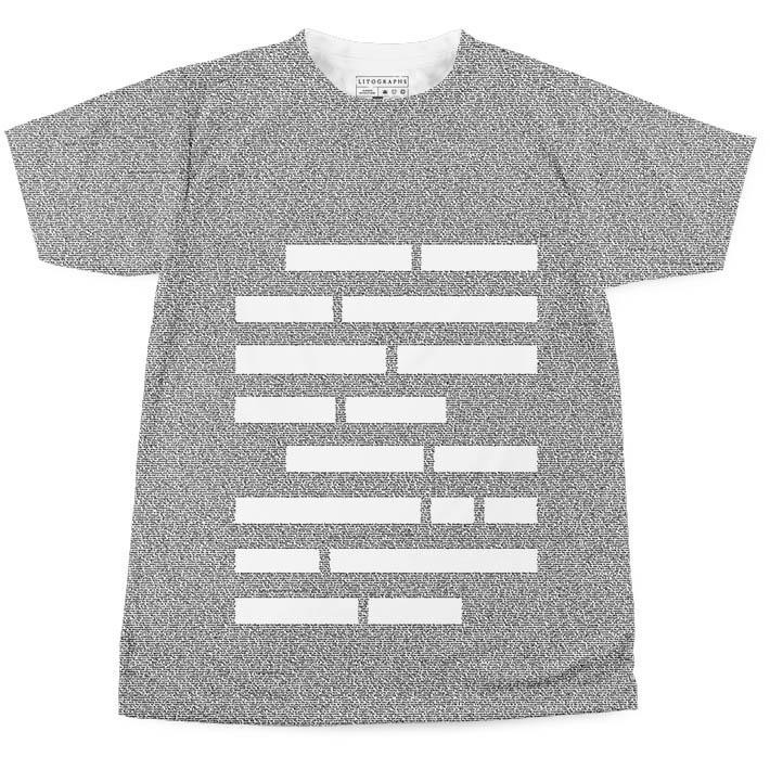 An Elements of Style t-shirt for those who don’t have to ask what that is.