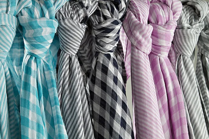 Beautiful new muslin baby blankets, for a new generation of peacefully sleeping babies