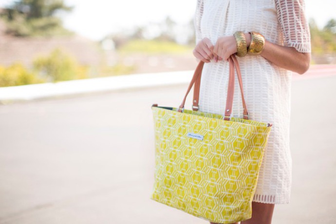 We’re mod for Petunia’s chic new diaper bags