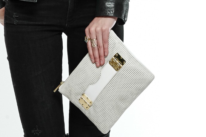Accessories to covet for spring: Cream, off-white and ivory, oh my.