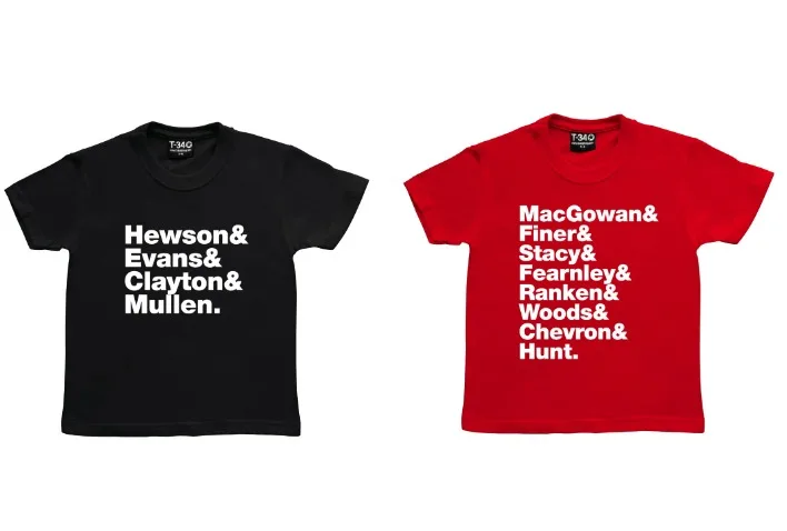 Irish rock band t-shirts: Cool on kids every day of the year