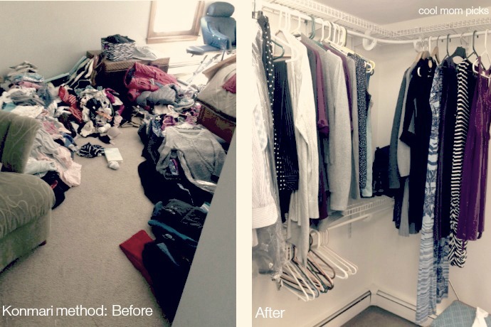 KonMari Folding Method Transformed My Bedroom Closet