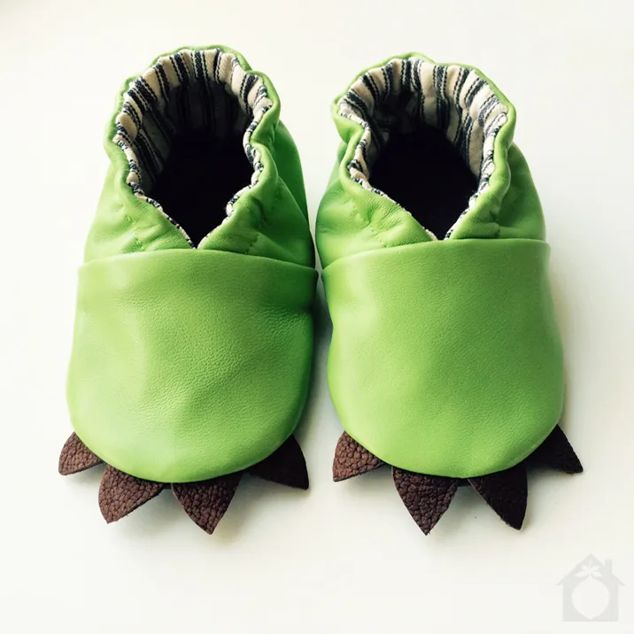 LIzard baby moccasins from Little House in the Orchard