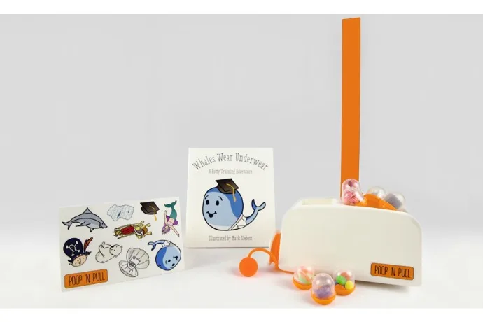 A potty training reward system we like, if you can get past the name