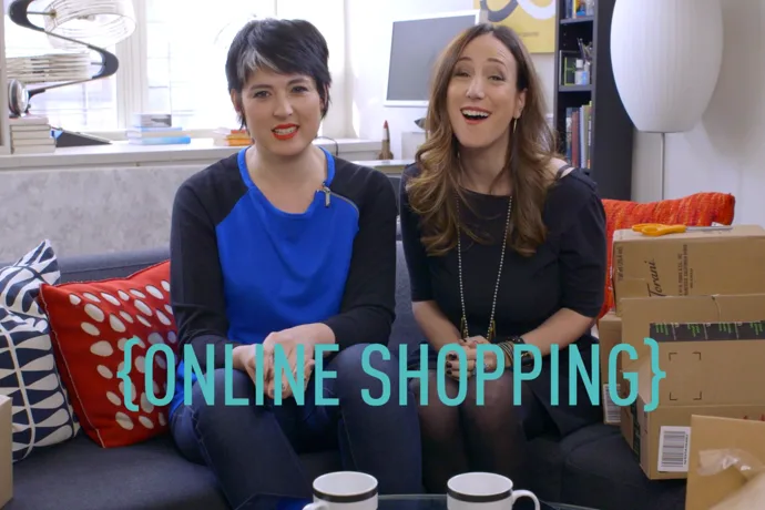 #UnguiltyPleasures video series with Kristen +Liz: All about online shopping