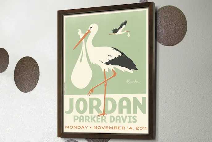 Wonderful custom artwork for babies, kids, and kids at heart.