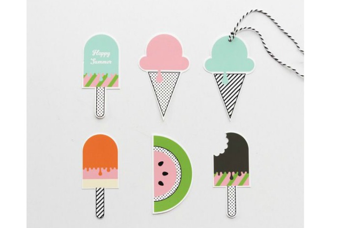 Free summer printables that make you want to get crafty. Or eat ice cream.