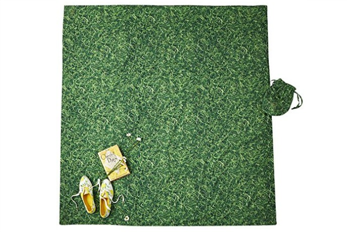 A Kate Spade picnic blanket that comes complete with its own grass. Ants not included.