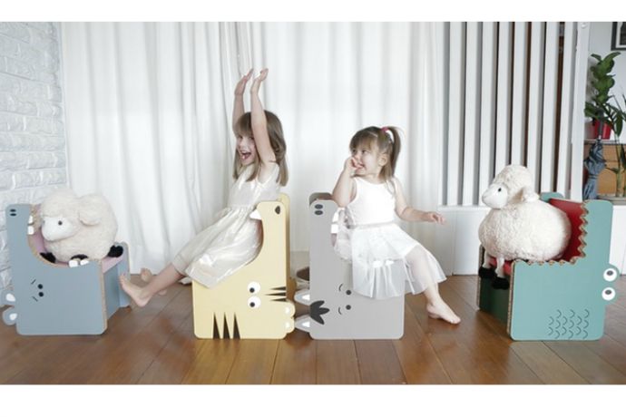 Why you’ll eat up Gobble’s adorable cardboard furniture for kids