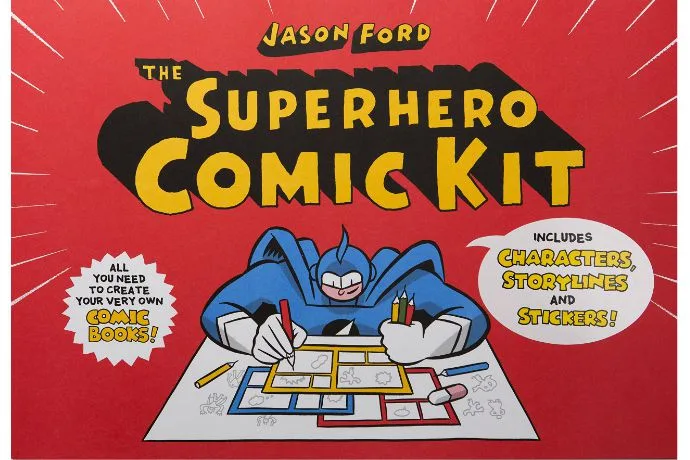 The Superhero Comic Kit activity book by Jason Ford