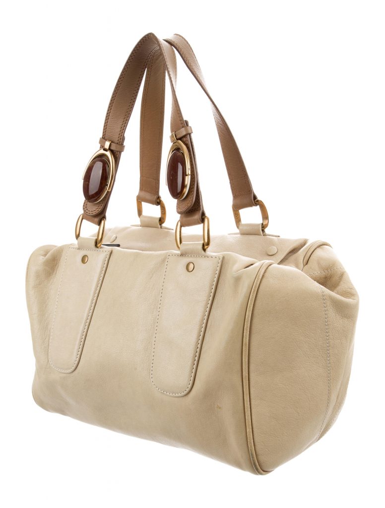Chloe Leather Shoulder Bag at the RealReal on sale for $95